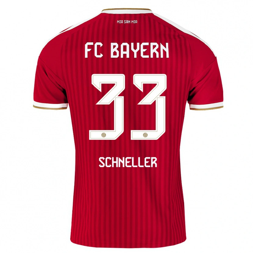 Danxen Kinder Lukas Schneller #33 Rot Weiß Blau Heimtrikot Trikot 2026/27 T-Shirt