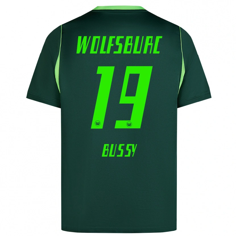 Danxen Kinder Kessya Bussy #19 Dunkelgrün Weiß Heimtrikot Trikot 2026/27 T-Shirt
