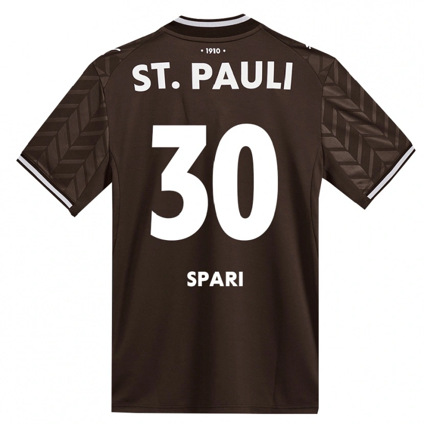 Danxen Kinder Simon Spari #30 Kaffee Weiß Heimtrikot Trikot 2026/27 T-Shirt