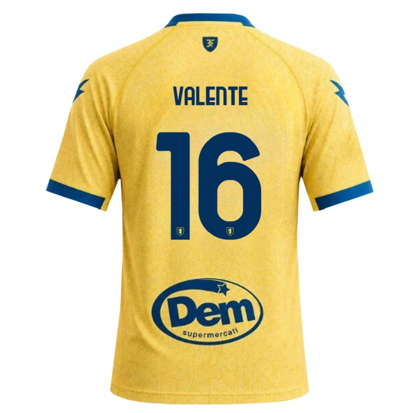 Danxen Kinder Gabriele Valente #16 Khaki Schwarz Blau Heimtrikot Trikot 2026/27 T-Shirt