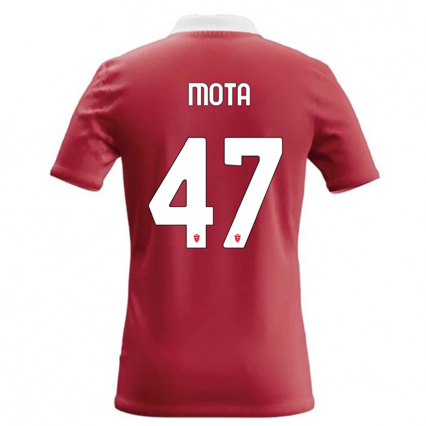 Danxen Kinder Dany Mota #47 Rot Weiß Heimtrikot Trikot 2026/27 T-Shirt