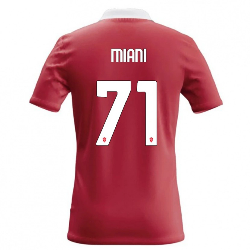 Danxen Kinder Arthur Miani #71 Rot Weiß Heimtrikot Trikot 2026/27 T-Shirt