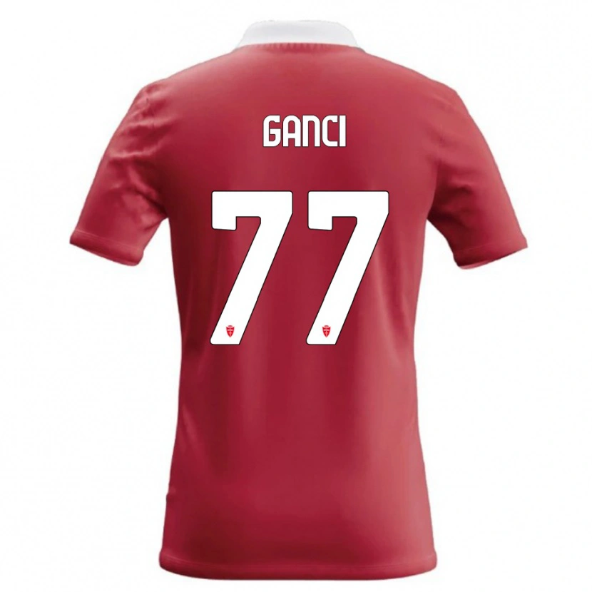 Danxen Kinder Daniele Ganci #77 Rot Weiß Heimtrikot Trikot 2026/27 T-Shirt