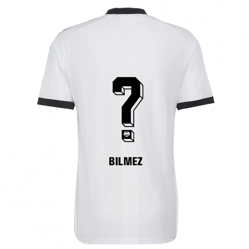 Danxen Kinder Attila Bilmez #0 Schwarz Weiß Auswärtstrikot Trikot 2026/27 T-Shirt