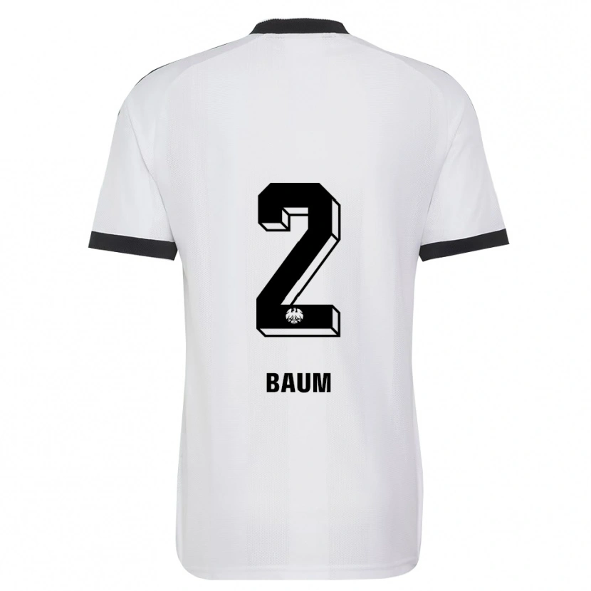 Danxen Kinder Elias Baum #2 Schwarz Weiß Auswärtstrikot Trikot 2026/27 T-Shirt