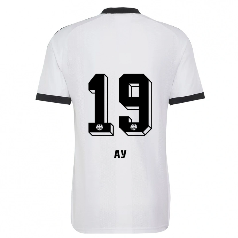 Danxen Kinder Pusat Ay #19 Schwarz Weiß Auswärtstrikot Trikot 2026/27 T-Shirt