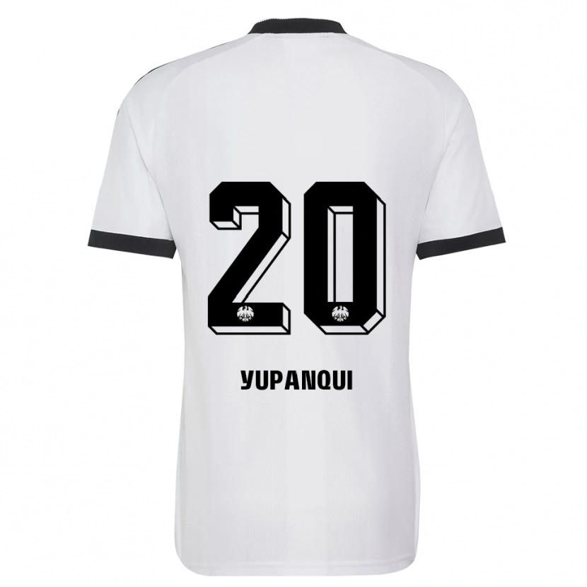 Danxen Kinder Philipp Eisele Yupanqui #20 Schwarz Weiß Auswärtstrikot Trikot 2026/27 T-Shirt