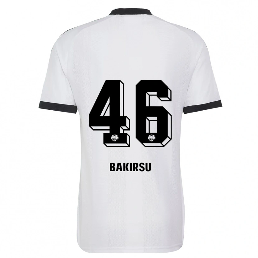 Danxen Kinder Hüseyin Bakirsu #46 Schwarz Weiß Auswärtstrikot Trikot 2026/27 T-Shirt