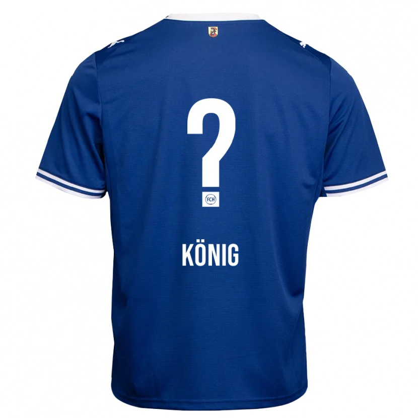 Danxen Kinder Tom König #0 Königsblau Weiß Auswärtstrikot Trikot 2026/27 T-Shirt