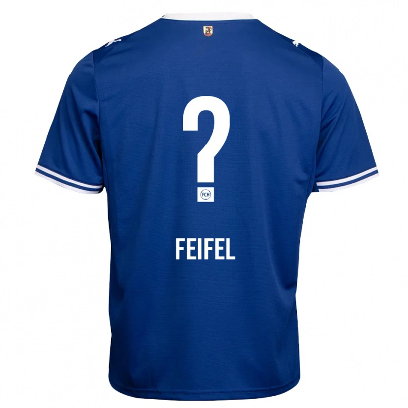 Danxen Kinder Tom Feifel #0 Königsblau Weiß Auswärtstrikot Trikot 2026/27 T-Shirt