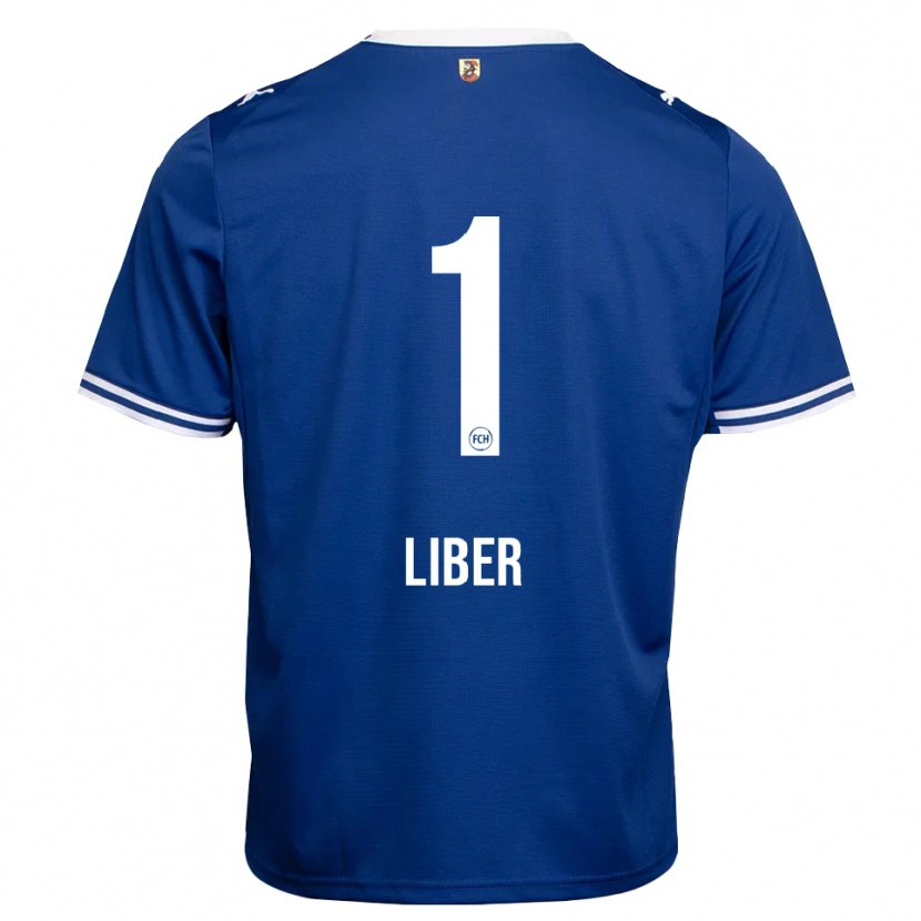 Danxen Kinder Janina Liber #1 Königsblau Weiß Auswärtstrikot Trikot 2026/27 T-Shirt