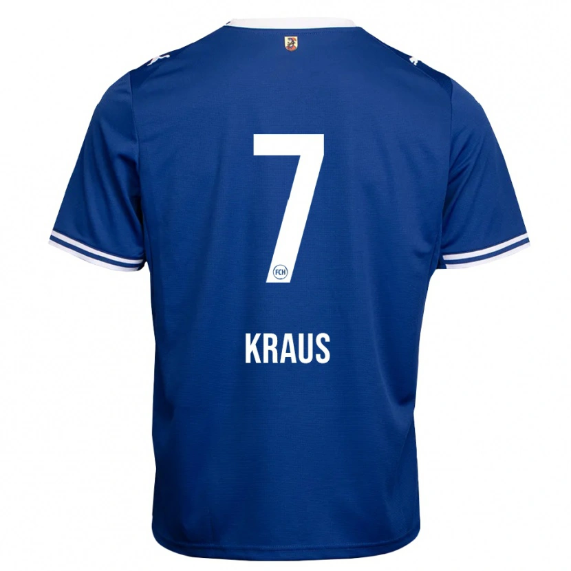 Danxen Kinder Sabrina Kraus #7 Königsblau Weiß Auswärtstrikot Trikot 2026/27 T-Shirt