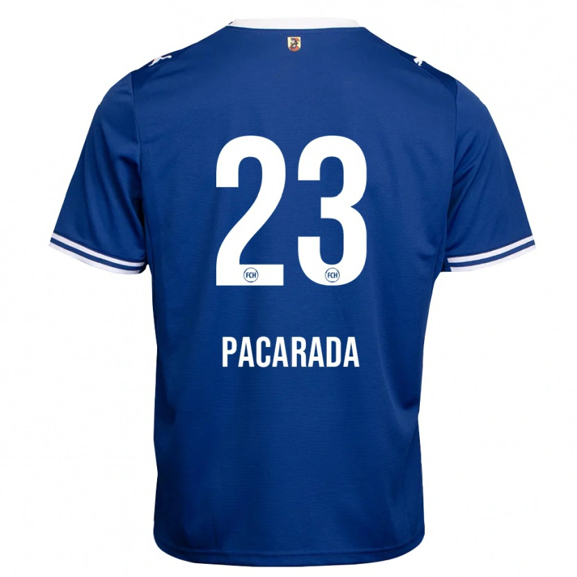 Danxen Kinder Leart Paçarada #23 Königsblau Weiß Auswärtstrikot Trikot 2026/27 T-Shirt