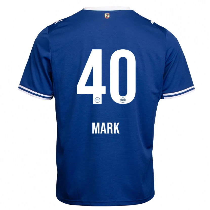 Danxen Kinder Felix Mark #40 Königsblau Weiß Auswärtstrikot Trikot 2026/27 T-Shirt