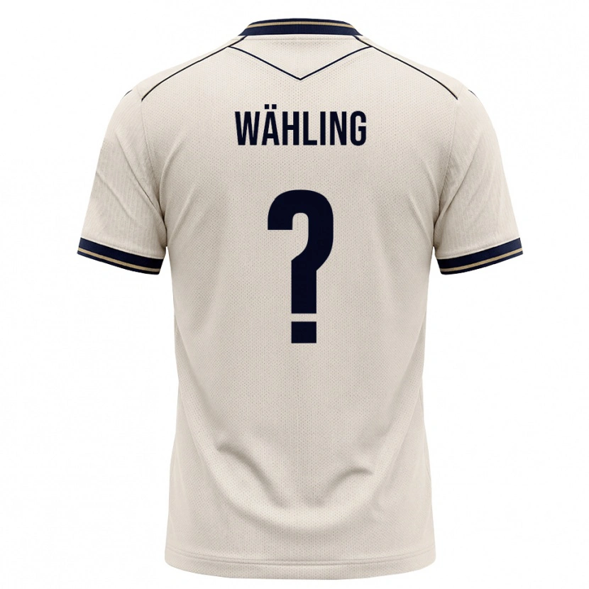 Danxen Kinder Jamie Wähling #0 Creme Tiefblau Auswärtstrikot Trikot 2026/27 T-Shirt