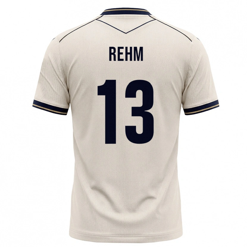 Danxen Kinder Louis Rehm #13 Creme Tiefblau Auswärtstrikot Trikot 2026/27 T-Shirt