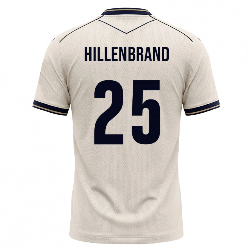 Danxen Kinder Jack Hillenbrand #25 Creme Tiefblau Auswärtstrikot Trikot 2026/27 T-Shirt