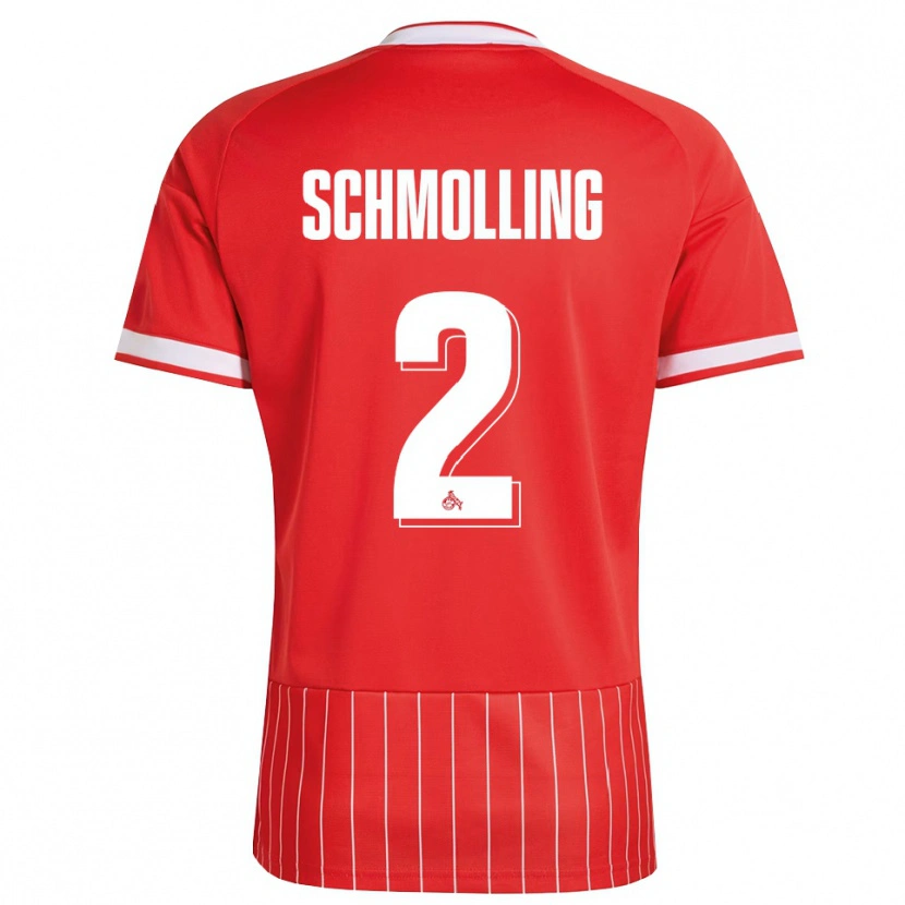 Danxen Kinder Viktor Schmolling #2 Rot Weiß Grün Auswärtstrikot Trikot 2026/27 T-Shirt