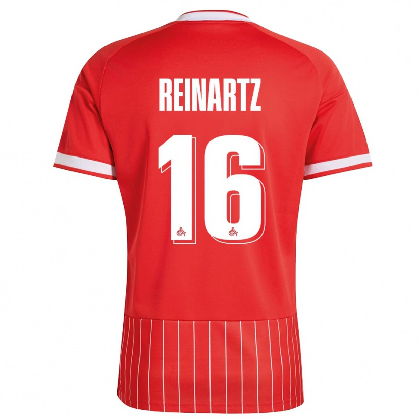 Danxen Kinder Ben Reinartz #16 Rot Weiß Grün Auswärtstrikot Trikot 2026/27 T-Shirt