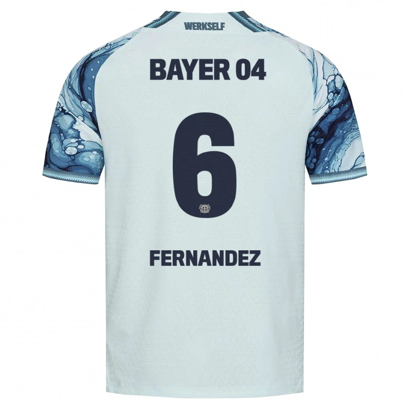 Danxen Kinder Equi Fernández #6 Dunkelgrün Schwarz Auswärtstrikot Trikot 2026/27 T-Shirt