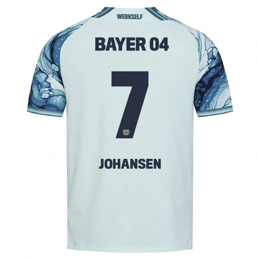 Danxen Kinder Cecilie Johansen #7 Dunkelgrün Schwarz Auswärtstrikot Trikot 2026/27 T-Shirt