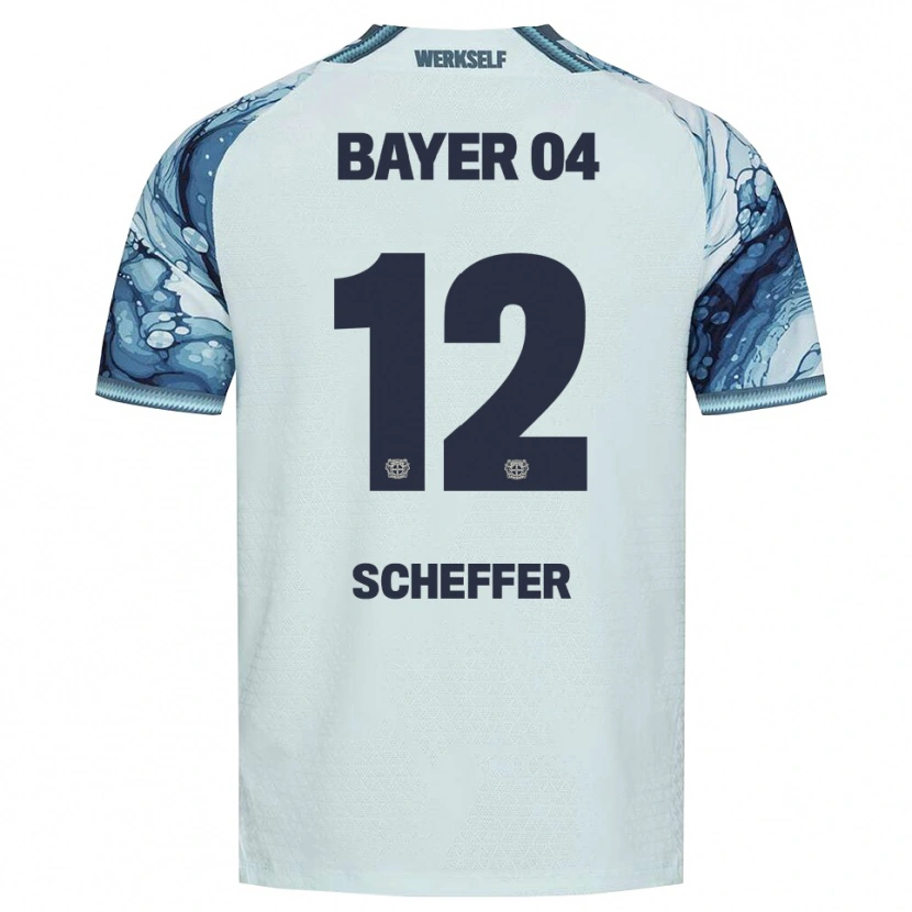 Danxen Kinder Dani Scheffer #12 Dunkelgrün Schwarz Auswärtstrikot Trikot 2026/27 T-Shirt