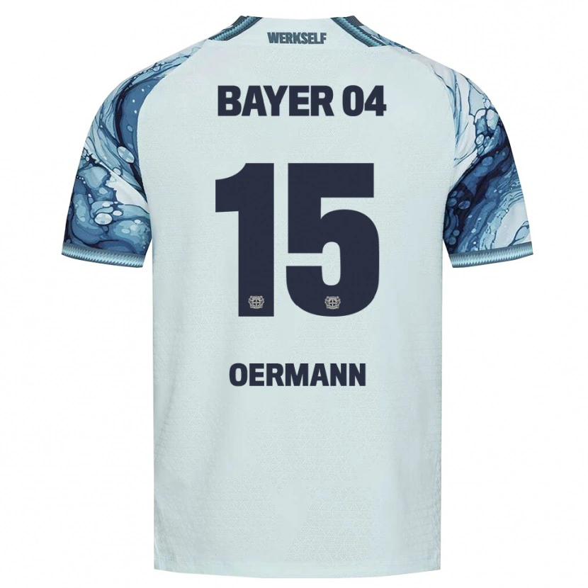 Danxen Kinder Tim Oermann #15 Dunkelgrün Schwarz Auswärtstrikot Trikot 2026/27 T-Shirt