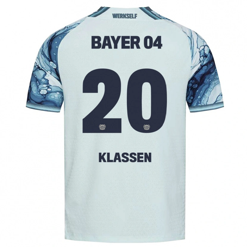 Danxen Kinder Ole Klaßen #20 Dunkelgrün Schwarz Auswärtstrikot Trikot 2026/27 T-Shirt