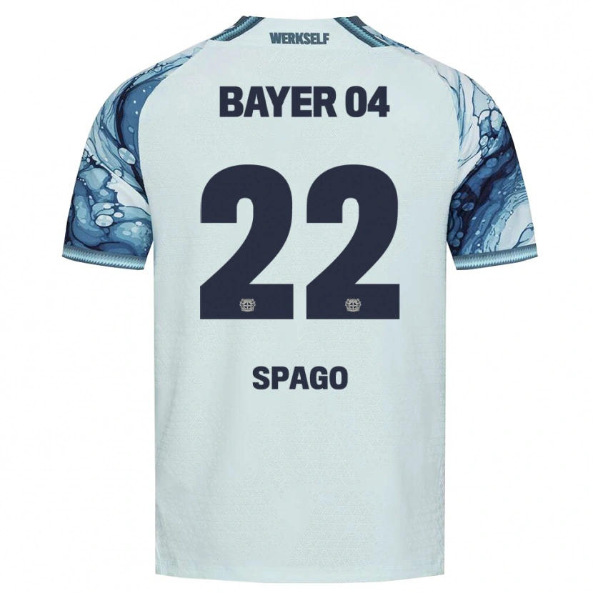 Danxen Kinder Dien Spago #22 Dunkelgrün Schwarz Auswärtstrikot Trikot 2026/27 T-Shirt