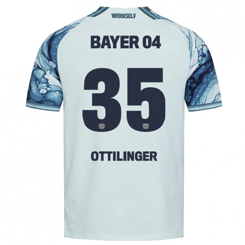 Danxen Kinder Marc Ottilinger #35 Dunkelgrün Schwarz Auswärtstrikot Trikot 2026/27 T-Shirt