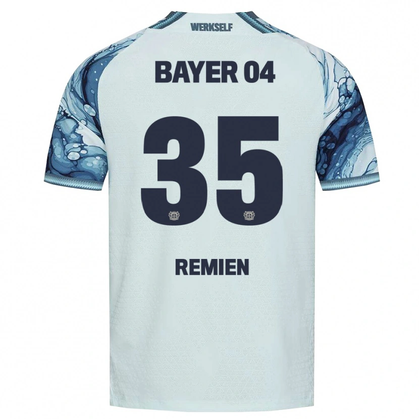 Danxen Kinder Louisa Remien #35 Dunkelgrün Schwarz Auswärtstrikot Trikot 2026/27 T-Shirt