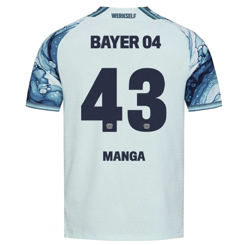 Danxen Kinder Edmond Manga #43 Dunkelgrün Schwarz Auswärtstrikot Trikot 2026/27 T-Shirt