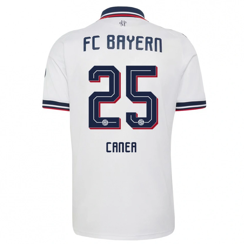 Danxen Kinder Rares Canea #25 Weiß Grau Rot Auswärtstrikot Trikot 2026/27 T-Shirt