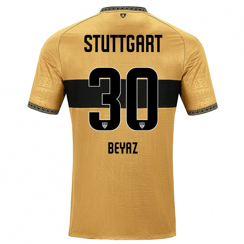 Danxen Kinder Ömer Beyaz #30 Braun Schwarz Weiß Auswärtstrikot Trikot 2026/27 T-Shirt