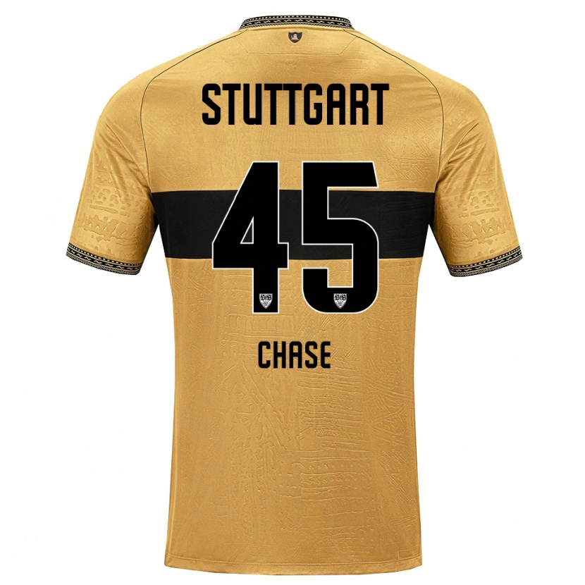 Danxen Kinder Anrie Chase #45 Braun Schwarz Weiß Auswärtstrikot Trikot 2026/27 T-Shirt