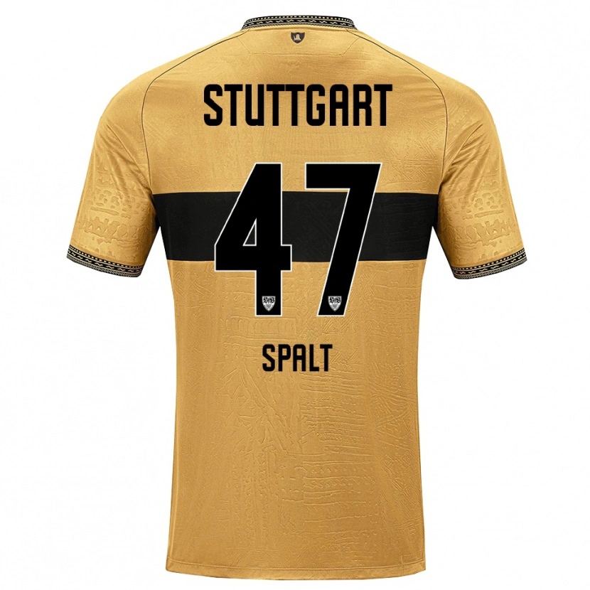 Danxen Kinder Yanik Spalt #47 Braun Schwarz Weiß Auswärtstrikot Trikot 2026/27 T-Shirt