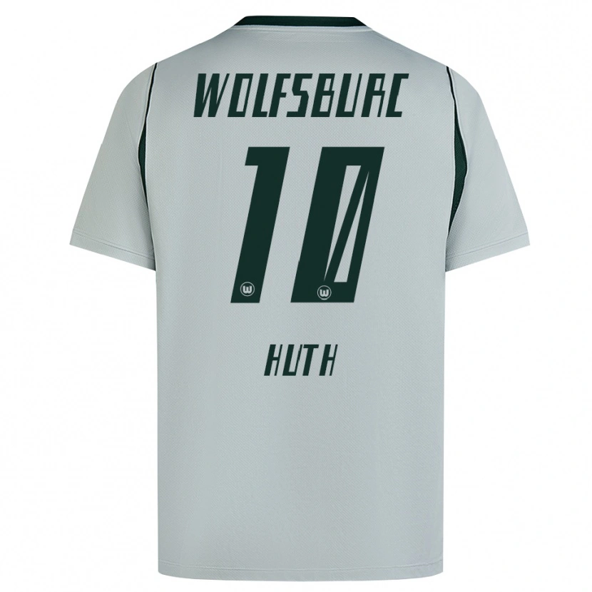 Danxen Kinder Svenja Huth #10 Grau Grün Auswärtstrikot Trikot 2026/27 T-Shirt