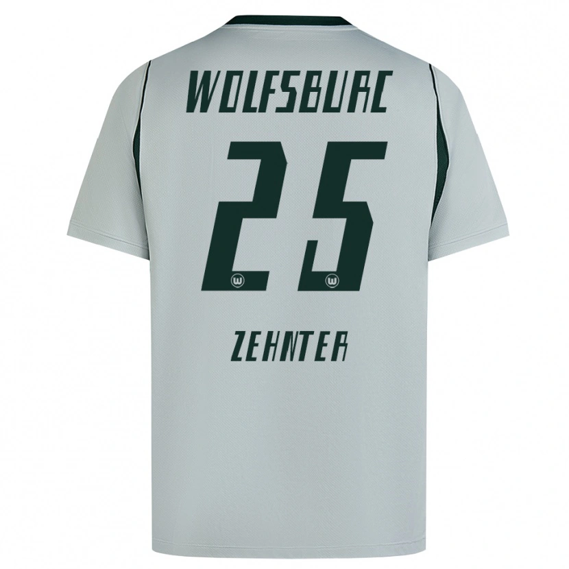 Danxen Kinder Aaron Zehnter #25 Grau Grün Auswärtstrikot Trikot 2026/27 T-Shirt