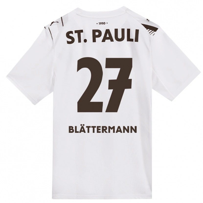 Danxen Kinder Levin Blättermann #27 Kaffee Weiß Rot Auswärtstrikot Trikot 2026/27 T-Shirt