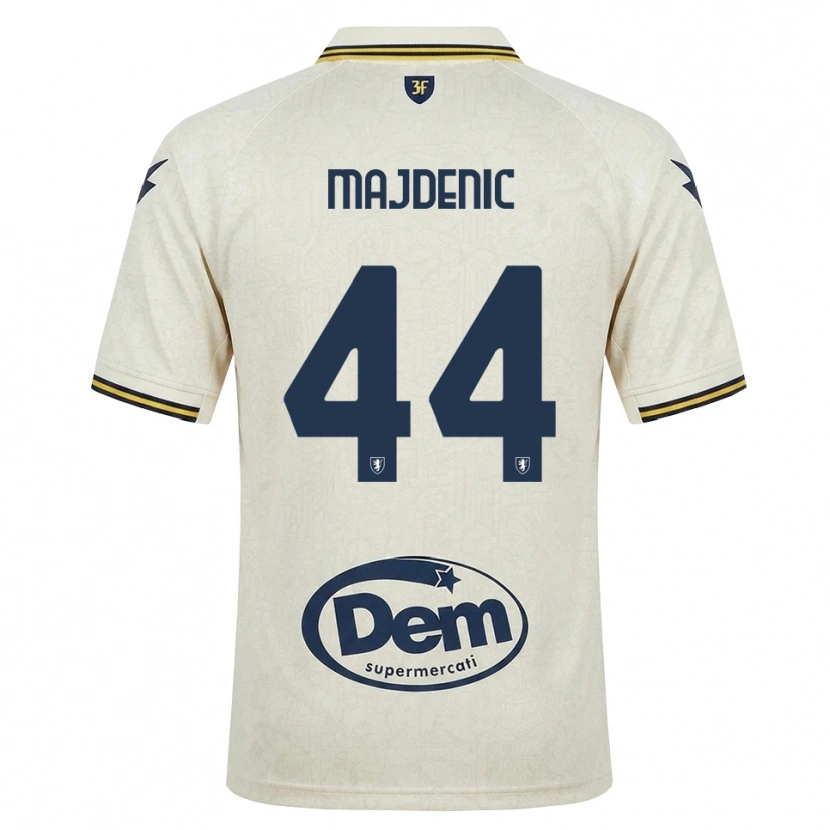 Danxen Kinder Fran Majdenic #44 Oldlace Gelb Schwarz Auswärtstrikot Trikot 2026/27 T-Shirt