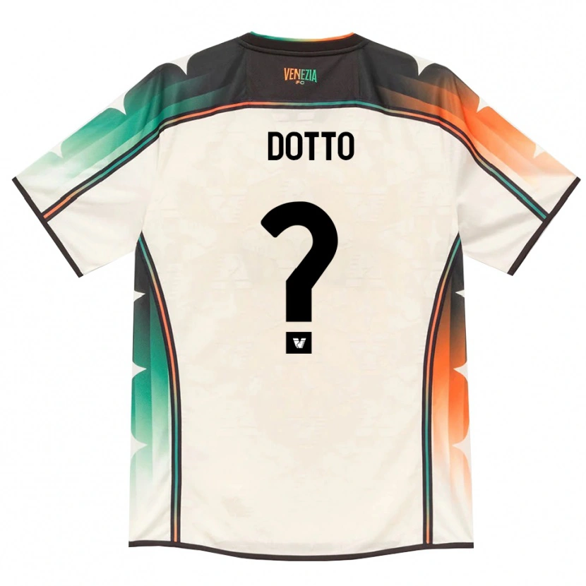 Danxen Kinder Edoardo Dotto #0 Oldlace Orange Grün Auswärtstrikot Trikot 2026/27 T-Shirt