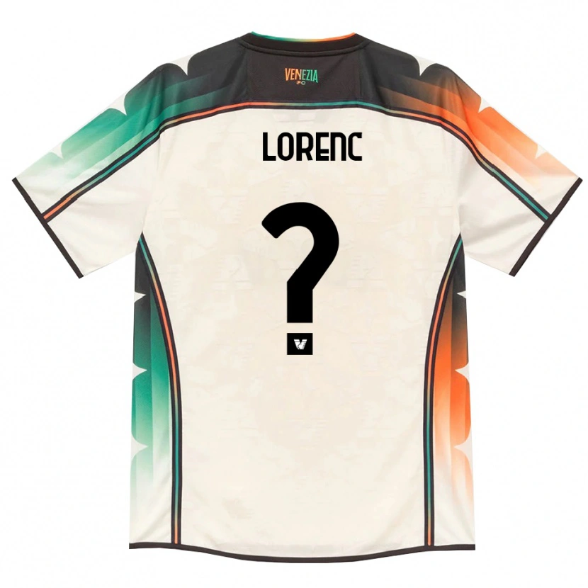 Danxen Kinder Riccardo Lorenc #0 Oldlace Orange Grün Auswärtstrikot Trikot 2026/27 T-Shirt