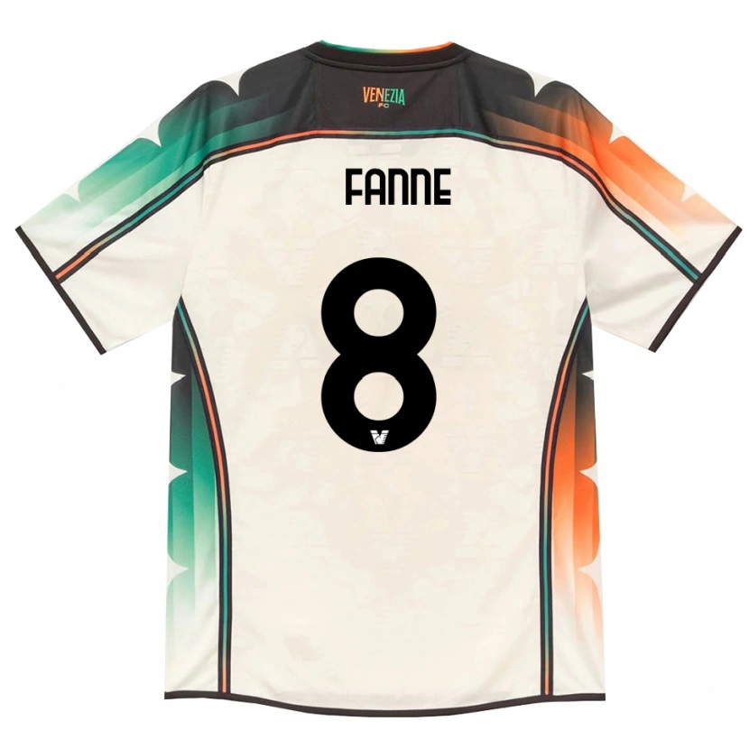 Danxen Kinder Lamine Fanne #8 Oldlace Orange Grün Auswärtstrikot Trikot 2026/27 T-Shirt