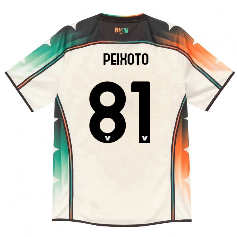 Danxen Kinder Afonso Peixoto #81 Oldlace Orange Grün Auswärtstrikot Trikot 2026/27 T-Shirt