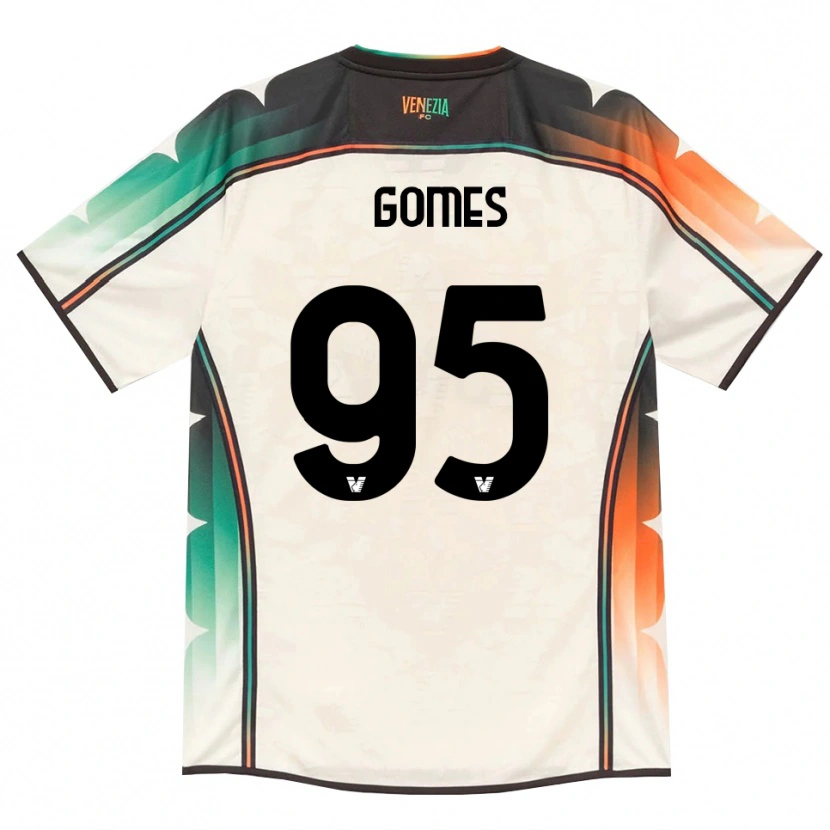 Danxen Kinder Ale Gomes #95 Oldlace Orange Grün Auswärtstrikot Trikot 2026/27 T-Shirt