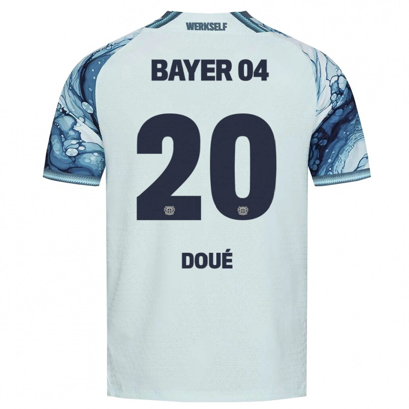 Danxen Herren Guéla Doué #20 Dunkelgrün Schwarz Auswärtstrikot Trikot 2026/27 T-Shirt