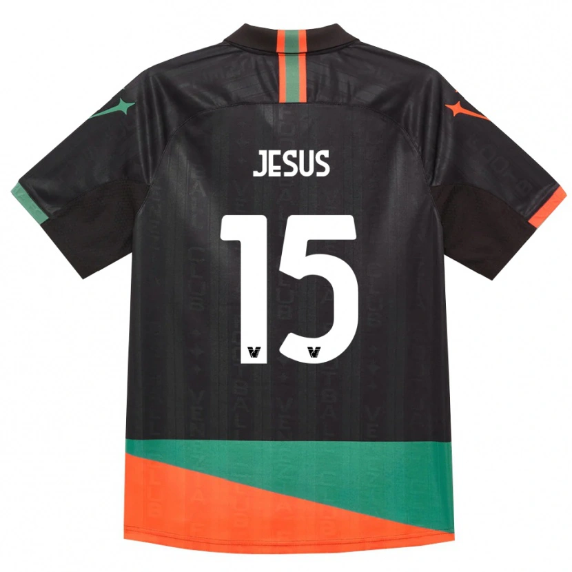 Danxen Herren Juan Jesus #15 Schwarz Orange Grün Heimtrikot Trikot 2026/27 T-Shirt