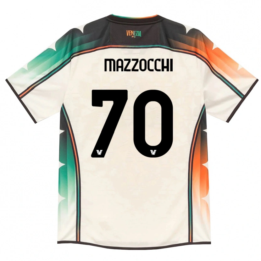 Danxen Herren Pasquale Mazzocchi #70 Oldlace Orange Grün Auswärtstrikot Trikot 2026/27 T-Shirt