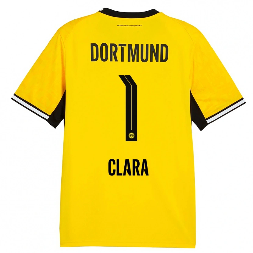 Danxen Herren Woltering Clara #1 Gelb Schwarz Weiß Heimtrikot Trikot 2026/27 T-Shirt