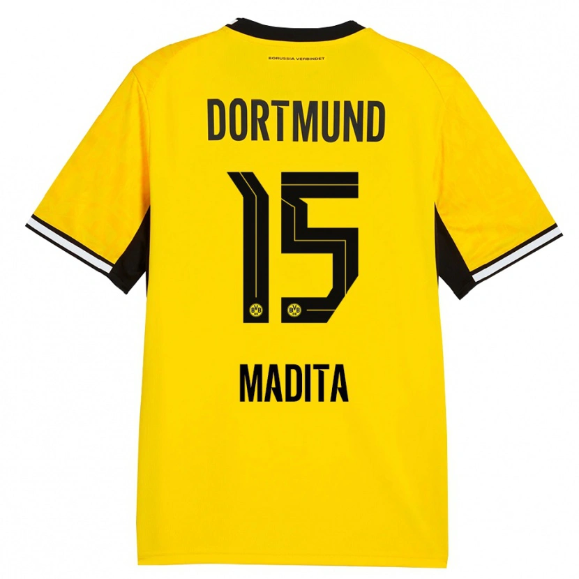 Danxen Herren Kohorst Madita #15 Gelb Schwarz Weiß Heimtrikot Trikot 2026/27 T-Shirt